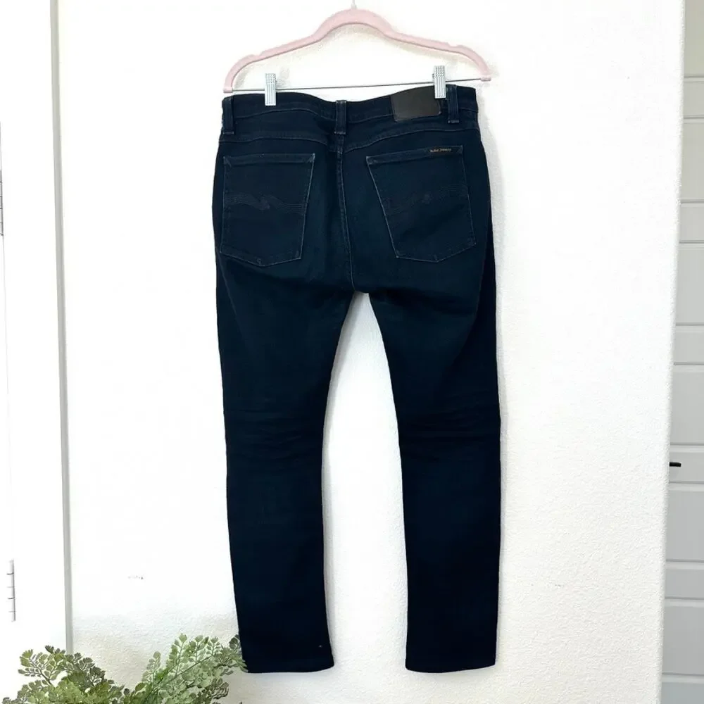 Nudie Jeans Co Skinny Lin - Organic Cotton Skinny Jeans‎ - Men's Size W33/L32